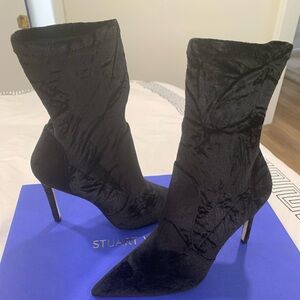 New with box Stuart Weitzman 100 bootie in black size 8.5 originally $650